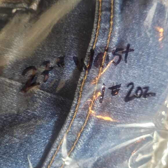 Levi's Orange Tab Jeans Straight Leg Women's 27 Waist Blue Denim Vintage Relaxed - Picture 11 of 11